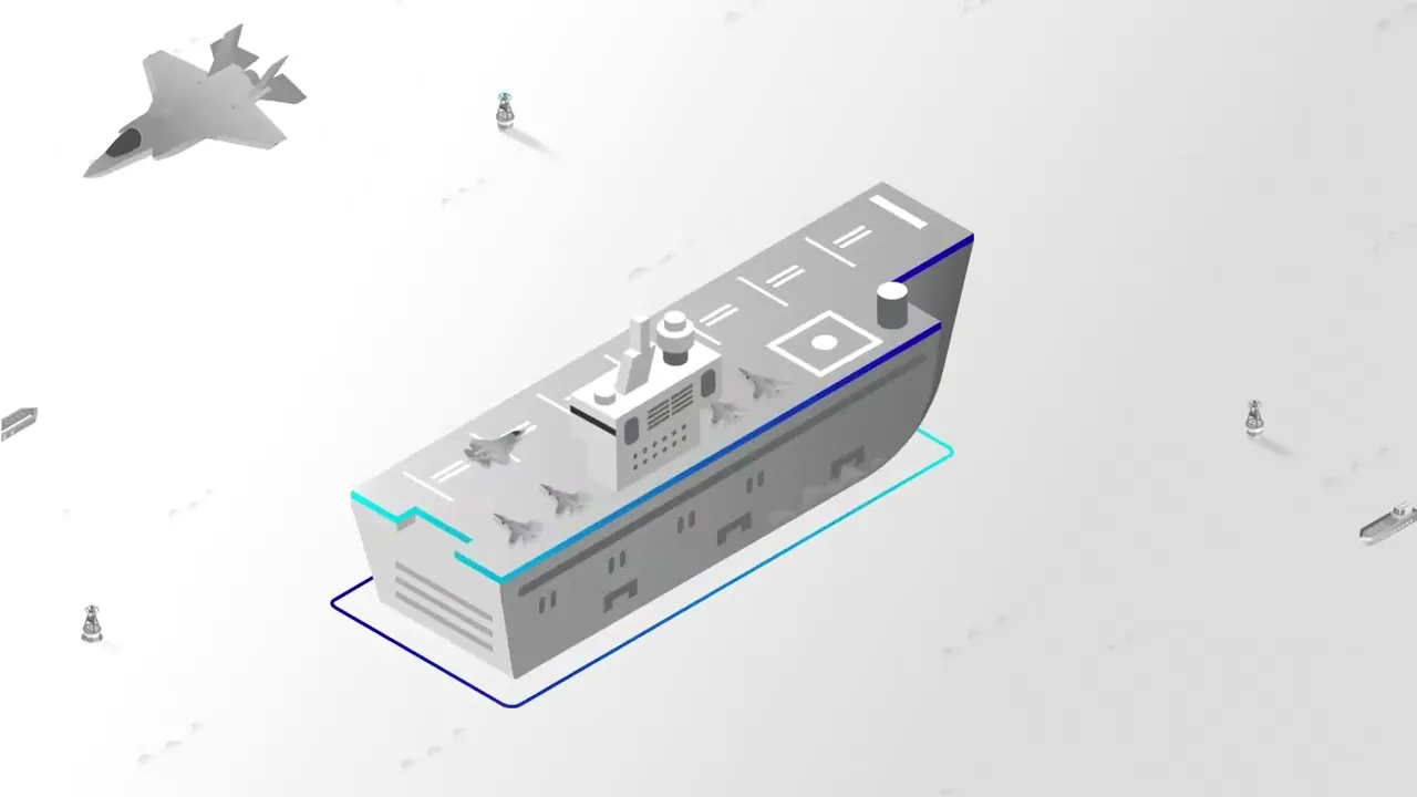 Fujitsu 3D commercial product video