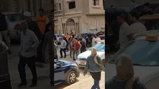 مشاجره امام الجامعه في المقطم 