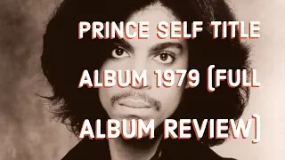 prince 1979 self title album full album review 