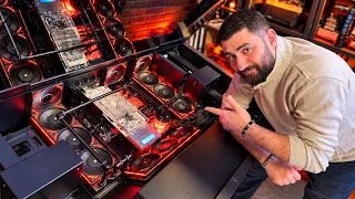 Такого ПК Вы еще не видели! 🔥 Арам собрал компьютер в столе из уникального железа!