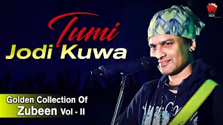 tumi jodi kuwa zubeen garg sabita sharma assamese lyrical video song aasha