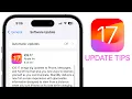 How to Update to iOS 17 - Tips Before Installing