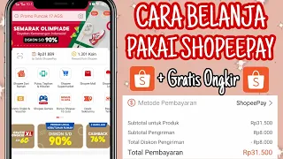 cara belanja menggunakan shopeepay