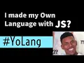 I built my own Programming Language with JS