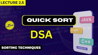 Quick Sort Algorithm Pseudocode Dry Run Code DSA Course