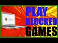 How To Unblock Games On School Chromebook