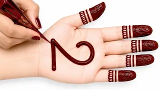 Easy front hand mehndi design | full hand latest mehndi design | beautiful stylish henna design 