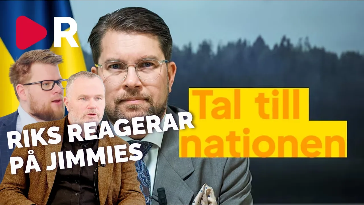 Riks Reagerar På Jimmie Åkessons "tal Till Nationen"