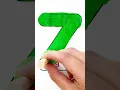 Painting Letter Z with Numbers Inside Counting 1 to 10