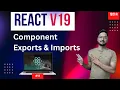 React Component Import Export