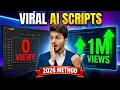 How to Write Viral AI Scripts for YouTube s 2026