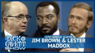 A Heated Discussion Jim Brown Lester Maddox The Dick Cavett Show