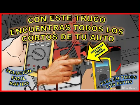 Download MP3 AUTO DESCARGA BATERÍA - DETECTAR CORTO CIRCUITO EN EL VEHICULO