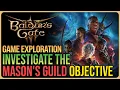 Investigate The Mason s Guild Baldur s Gate 3