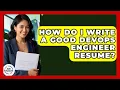 How Do I Write A Good DevOps Engineer Resume - Job Success Network