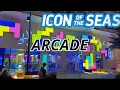 Arcade Tour On Royal Caribbean Icon Of The Seas