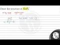 Draw the structure of mathrm XeF - 5 -