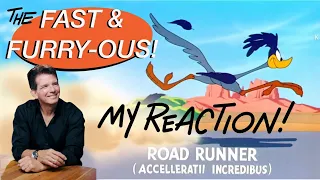 THE FAST AND FURRY-OUS! My reaction to the FIRST ROAD RUNNER CARTOON!