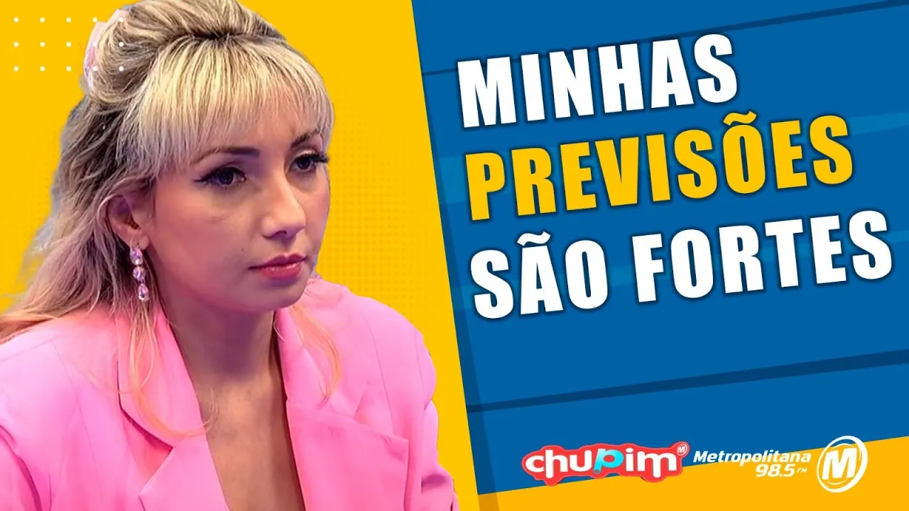 CHALINE GRAZIK "AS MINHAS PREVIÕES SÃO VERDADEIRAS"