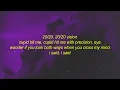 Tyler, The Creator   See You Again Lyrics ft  Kali Uchis   ok ok ok lalala
