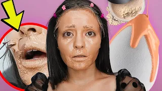 حطيت 100 طبقة من الفاونديشن و الباودر بشرتي احترقت 