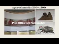 Post Office Murals