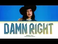 [CD Only] JENNIE (제니) 'Damn Right (JENNIE Only Audio)' Lyrics (Color Coded Lyrics)