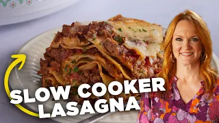Ree Drummond's Slow Cooker Lasagna | The Pioneer Woman | Food Network