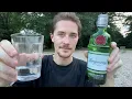 Drinking Tanqueray Gin for the First Time