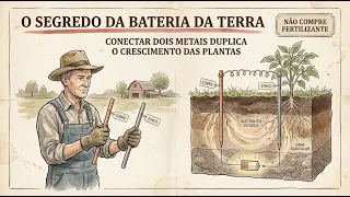Conectar dois metais duplica o crescimento das plantas — o segredo da “bateria terrestre”