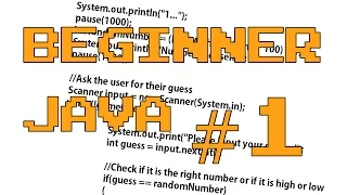 Beginner Java Hello World
