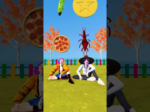 Rumi and Jinu Devil – Eat It ALL! 😆 Kpop Demon Hunters #kpopdemonhunters