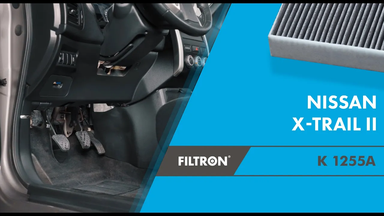 Jak wymienić filtr kabinowy? – NISSAN X-TRAIL II – The Mechanics by FILTRON