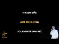 Andrea Bocelli - SOLAMENTE UNA VEZ - KARAOKE