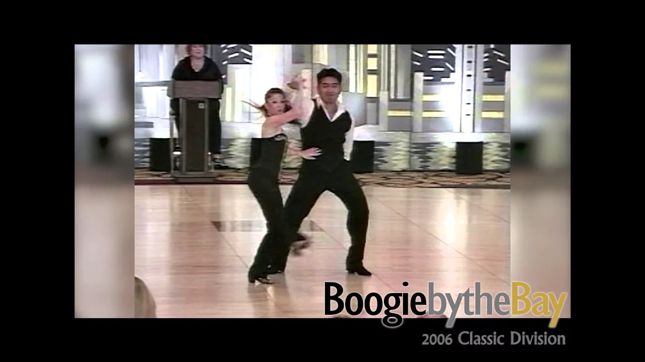 Arjay Centeno & Melissa Rutz - 3rd Place - 2006 Boogie by the Bay (BbB) - Classic Division