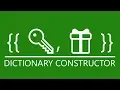 Inline Initializing C Dictionaries - Quick Tip