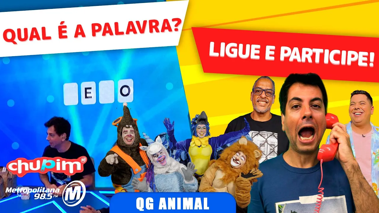QG ANIMAL - PALAVRA MISTERIOSA!!! - 10/07/2023