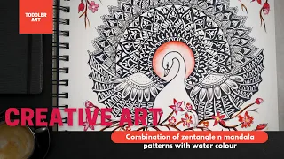Download #52 || creative art (swan )#creativeart  #zentangleart #mandalaart MP3