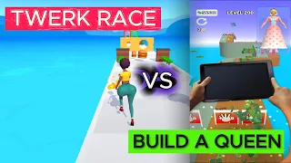 Twerk Race 3D VS Build a Queen Full Gameplay