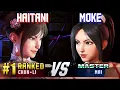 Download Lagu SF6 ▰ HAITANI (#1 Ranked Chun-Li) vs MOKE (Mai) ▰ High Level Gameplay