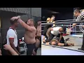 Beer Can Incident Sparks Raja Jackson’s Violent Outburst at Wrestling Event!
