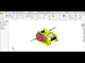 Simplify a full assembly to a single part