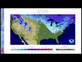Winter of 2014-2015 National Snow Depth Animation