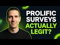 Is Prolific Surveys Legit Honest 2026 Review