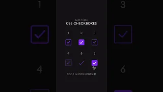 CSS Checkboxes