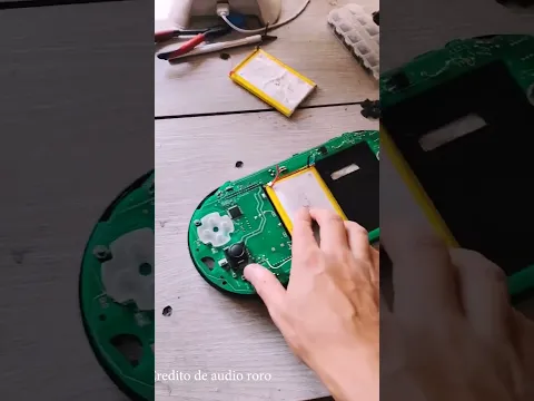 Le realizamos una Playstation portable a Pablo.