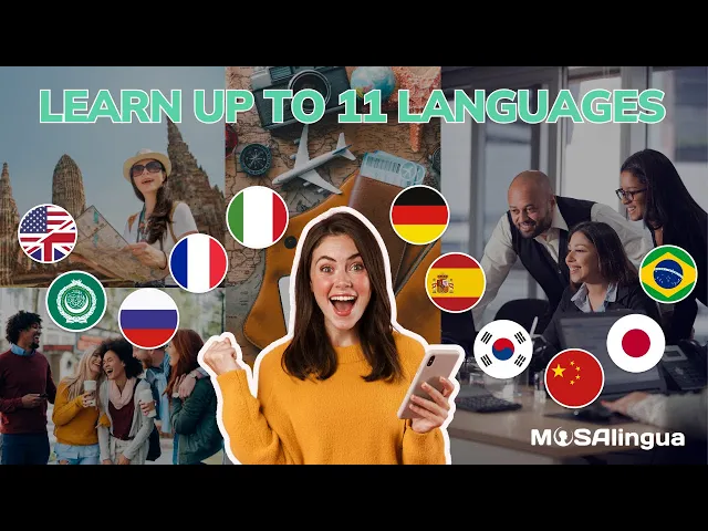 Your Personal Language Coach to Learn a Language : MosaLingua app