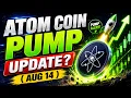 Atom Coin Pump Update Atom Crypto Price Prediction Atom Crypto News Today Aug 14