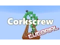 Minecraft Minecart Corkscrew Tutorial
