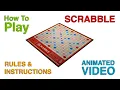 SCRABBLE Rules How To Play Scrabble Rules of Scrabble EXPLAINED